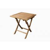 TEAK Mondena cafesæt - bord 70 x 70 cm m/ 2 stole uden armlæn