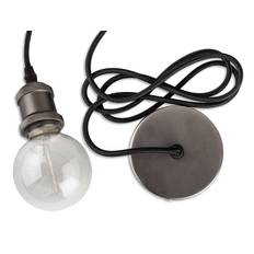 e3 Vintage LAMP Pendant Mat Pearl Grey
