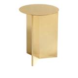 HAY - Slit Table Round High - Brass