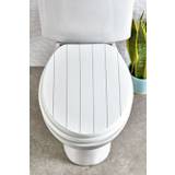 White Malvern Antibacterial Toilet Seat