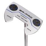 Benross Silver, Black Br-Pro Milled Fang Golf Putter, Right Hand, Size: 34 inches | American Golf