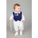 Baby jakkesæt: Lille Liam, blå - dåbs jakkesæt eller lille brudesvend - 9-12 mdr.