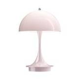 Panthella 160 Portable V2 table lamp, pale rose acryl
