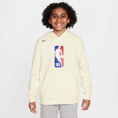 Team 31 Club Fleece Nike NBA-hættetrøje til større børn - brun - L
