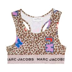 Marc Jacobs Kids Leopard-print cropped top - multicoloured - 152