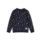 Gilbert Jersey Sweater unisex 122-128 Mørkeblå