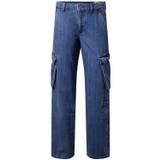 Hound Jeans - Cargo - Wide - Dark Blue Used - Hound - 18 år - Jeans