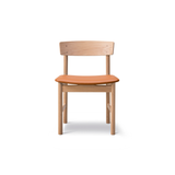 Børge Mogensen 3236 spisebordsstol - Eg sæbe / Cognac Spisebordsstole - Møbler