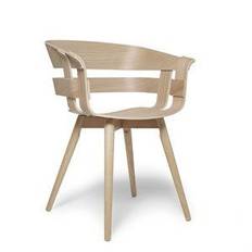 Design House Stockholm stol - Wick stol i eg sæde/eg ben