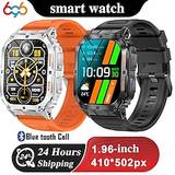 696 K61PRO Smart Watch 1.96 inch Smart armbånd Smartwatch Bluetooth Skridtæller Samtalepåmindelse Sleeptracker Kompatibel med Android iOS Dame Herre Handsfree opkald Beskedpåmindelse IP 67 43 mm Lightinthebox