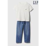 Gap Blue Brannan Bear Baby Short Sleeve T-Shirt and Jeans Set (6mths-5yrs)