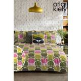 Orla Kiely Green Multi Block Stem Duvet Cover and Pillowcase Set