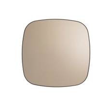 Poliform - Audrey Wall Mirror 120, Black Elm, Mirror Glass Bianco 4000