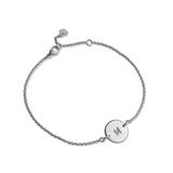 Silver Lovetag Bracelet With 1 Lovetag - Size:  7 - Jane Kønig