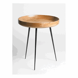Mater - Bakkebord - bowl table - natural finish - Ø46 cm