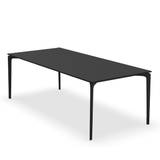 Fast Design AllSize Spisebord - 301x101cm - Sort Aluminium