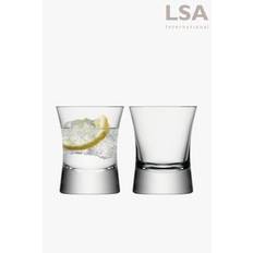LSA International Set of 2 Glass Moya Small Tumblers