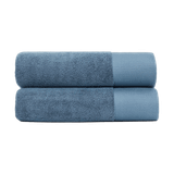 Juniper Juniper badehåndklæde 70x140 cm 2-pak North Sea Blue