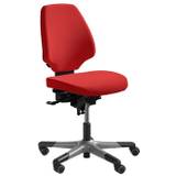RH Activ 220 kontorstol, høj ryg medium sæde, rød