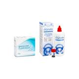 PureVision 2 (6 linser) + Oxynate Peroxide 380 ml med etui, PWR:+6.00, BC:8.60, DIA:14