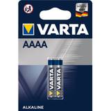 VARTA - AAAA/LR61 Alkaline batteri 1,5V - Ø8,3x41,5mm 2 stk