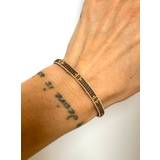 Håndlavet perle armbånd - Ben bronze - CF01 - Ibu Jewels