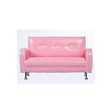 Mini Nancy pink - hvid sofa