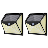 Solcelle Væglampe med Bevægelsessensor - 2-pak