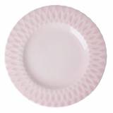 Rice Keramik Middagstallerken - Lys Pink