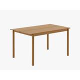Linear Steel Table 140x75 cm - Burnt Orange | Muuto | Jobo Møbler