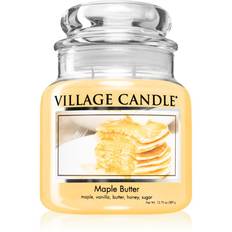 Village Candle Maple Butter duftlys (Glass Lid) 389 g