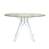 Kartell - Sir Gio Table 3275 Ø120, Transparent, Green