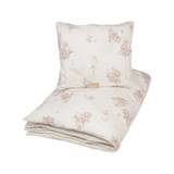 Junior sengetøj - 100% økologisk bomuld - Ballerina flower