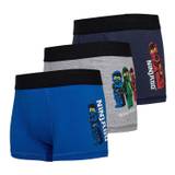 LEGO®Ninjago Boxershorts - LWarve -3-pak - Blue - LEGO® Wear - 10-11 år (140-146) - Boxershorts