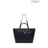 Radley London Black Pockets Icon Large Zi`P-Top Tote Bag