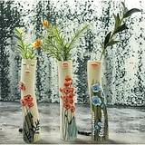 kreative ansigt harpiks knop vaser, familie maleri små vaser til blomster menneske ansigt vase håndlavede boho vaser til indretning Lightinthebox