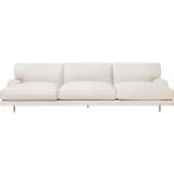 Gubi Flaneur Sofa Lc 3-pers Ben Messing / Hot Madison 419 Off White - 3 personers sofaer Bomuld Off-White - 10085464