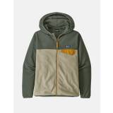 Patagonia Boys Micro D Snap-T Fleece Jacket - El Cap Khaki - Beige / XL
