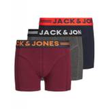 Jack & Jones 3-pak underbukser med bomuld i forskellige farver til drenge - Multifarvet - 128