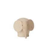 WOUD Design - Træfigur, Elefant, mini, H: 7,8 cm