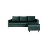 House Nordic Firenze sofa (Mørkegrøn velour)