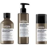L'Oréal Professionnel Absolut repair molecular shampoo, rinse-out serum and Leave-in