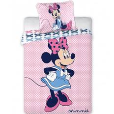 Disney Minnie juninor sengetøj , 135*100 cm/ 40*60 cm