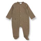 LITTLE Romper jakkesæt Dream Store prikker khaki- i dag 10x babypoints - - 74