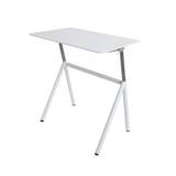 StandUp hæve-sænkebord, hvid bordplade 70 x 60 cm, hvidt stel