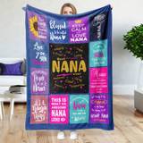 SHEIN 1 Pc Nana Gifts, Gifts For Nana Blanket, Nana Gifts From Grandkids, Best Nana Birthday Presents Ideas, Nana Gifts For Mother's Day, Christmas, Couch S