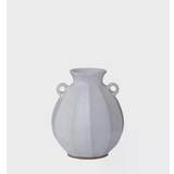Vase Hvid, 22 cm.