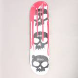 Zero 3 Skull Bloody Nose White Skateboard Deck