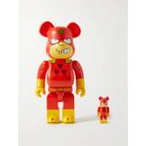 BE@RBRICK - The Simpsons Radioactive Man 100% 400% Printed PVC Figurine Set - Men - Red