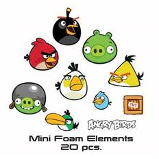 Wallstickers - Angry Birds - 20 forskellige - 3D effekt